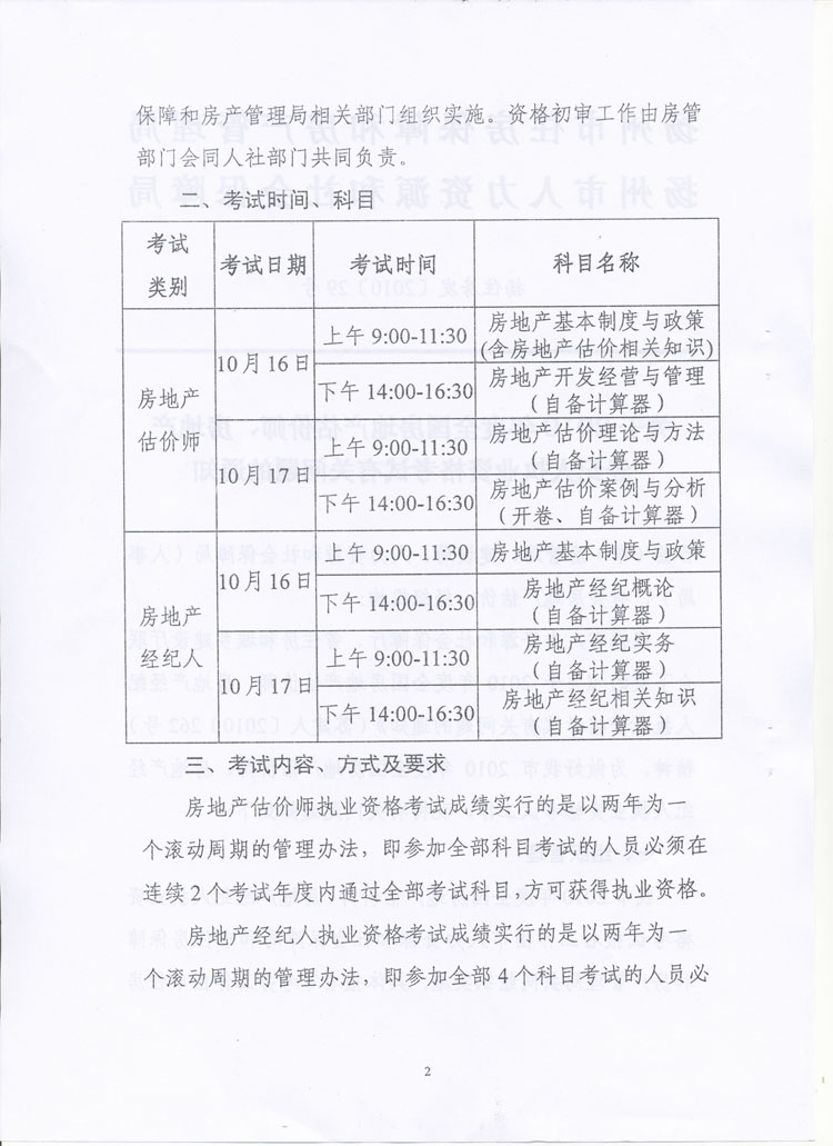 關(guān)于做好2010年度房地產(chǎn)估價(jià)師、房地產(chǎn)經(jīng)紀(jì)人執(zhí)業(yè)資格考試考務(wù)工作的通知