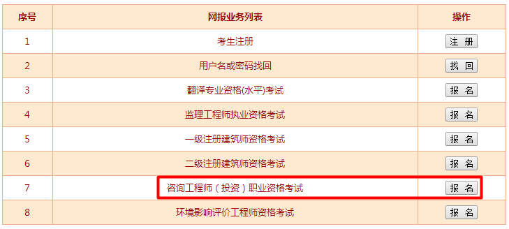 湖南咨詢工程師考試報名入口：中國人事考試網(wǎng)